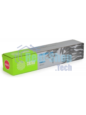 Картридж лазерный Cactus CS-O301C (44973543) голубой (1500 стр.) для OKI C301/321