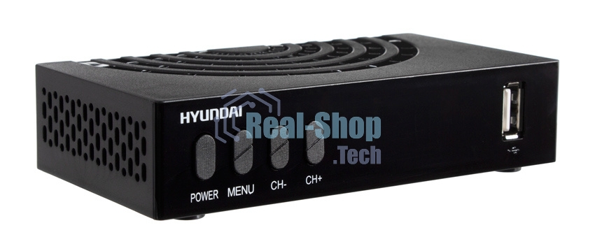 Ресивер TV HYUNDAI H-DVB440 черный Цифровой