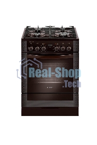 Плита комбинированная Gefest ПГЭ 6502-03 0045 коричневый, конфорок 4 газовых, духовка 55 л, 60 см x 85 см x 60 см