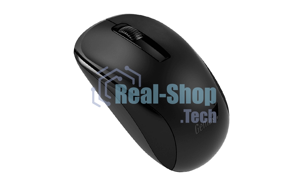 Мышь беспроводная Genius NX-7005 черный, 1200 dpi, радиоканал, USB, кнопки - 3