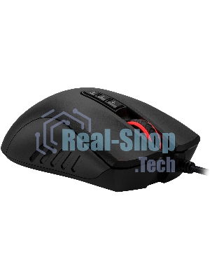 Мышь проводная A4Tech Bloody ES5 черный, 3200 dpi, USB Type-A, кнопки - 8