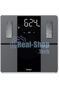 Весы напольные электронные Beurer BF 500 Super Black Edition макс.180кг черный