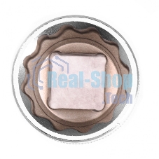 Головка торцевая, 24 мм, 12-гранная, CrV, под квадрат 1/2