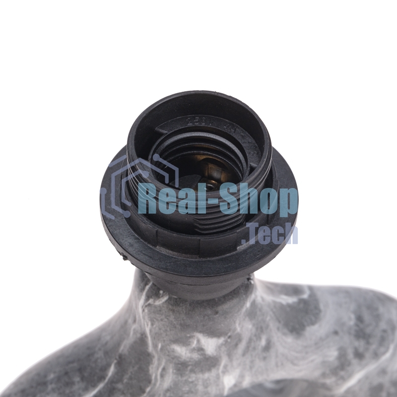 Светильник декоративный настольный Форте, основание кольцо под черный мрамор, белый абажур, цоколь Е27, 60Вт