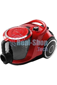 Пылесос Bosch BGS412234A красный, 2200 Вт, уборка сухая, пылесборник контейнер, 2.4 л