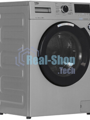 Стиральная машина Beko WSPE7H616S cеребристый, загрузка фронтальная 7,5 кг, 1200 об/мин., класс: А