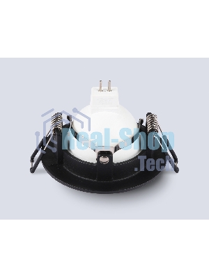 Встраиваемый точечный светильник Ambrella light TN102816 BK черный GU5.3 D80*28