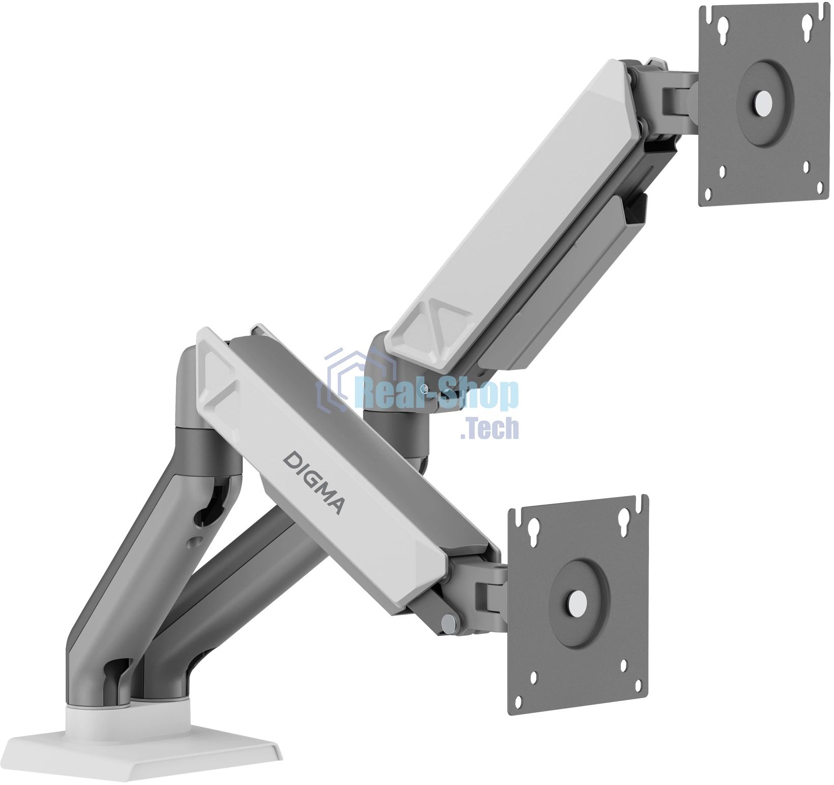 Кронштейн для мониторов ЖК Digma D-MM102D серый 17