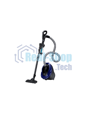 Пылесос Samsung VC20M255AWB/EV синий/черный, 460/2000 Вт, уборка сухая, пылесборник мешок 2.5 л