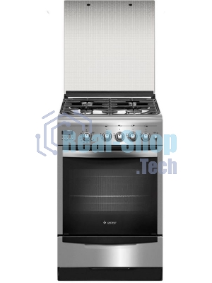 Плита газовая Gefest ПГ 5100-04 0004 серебристый, конфорок 4 шт, духовка 52 л, 50 см x 85 см x 58.5 см