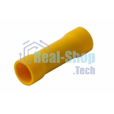 Соединительная гильза изолированная Rexant L-26 мм 4-6 мм² (ГСИ 6.0/ГСИ 4,0-6,0) желтая