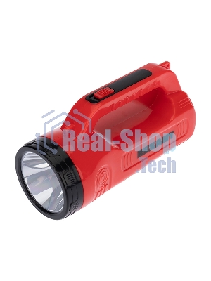 Прожектор поисковый с головным и боковым светом, с солнечной батареей, индикатор зарядки, выносное зарядное устройство и наплечный ремень в комплекте