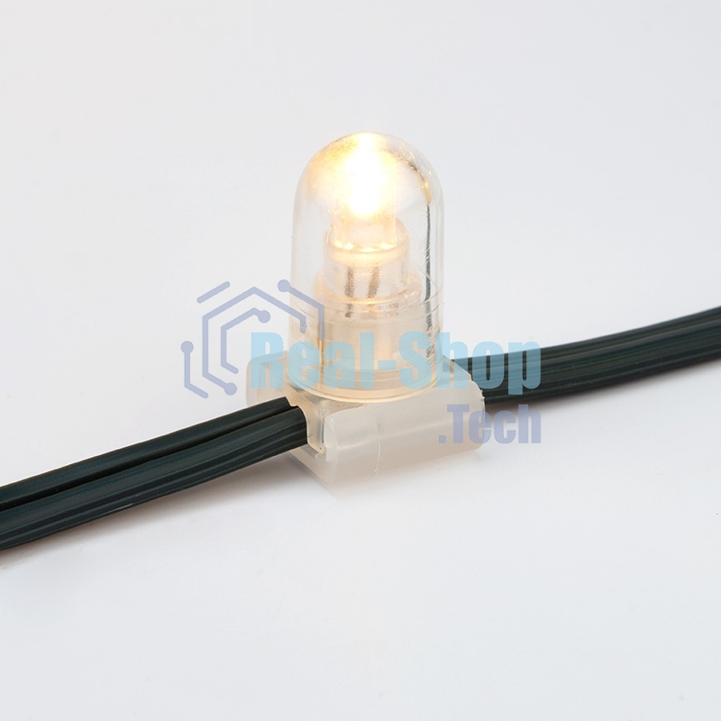 Гирлянда Neon-night LED ClipLight 12V 150 мм, цвет диодов теплый белый