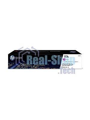 Картридж лазерный HP W2073A (HP 117A) пурпурный для HP Color Laser 150/170 700 страниц.