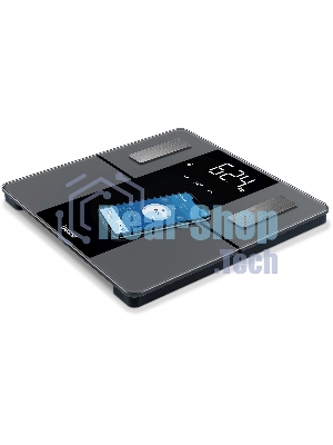 Весы напольные электронные Beurer BF 500 Super Black Edition макс.180кг черный