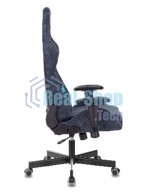 Кресло Бюрократ VIKING KNIGHT LT27 FABRIC синий, ткань, 120 кг, механизм качания