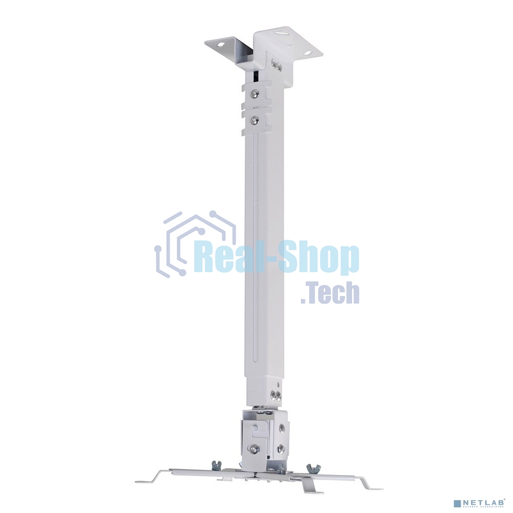 Кронштейн для проектора Cactus CS-VM-PRE02-WT белый макс.23кг настенный и потолочный поворот и наклон