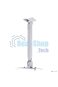 Кронштейн для проектора Cactus CS-VM-PRE02-WT белый макс.23кг настенный и потолочный поворот и наклон