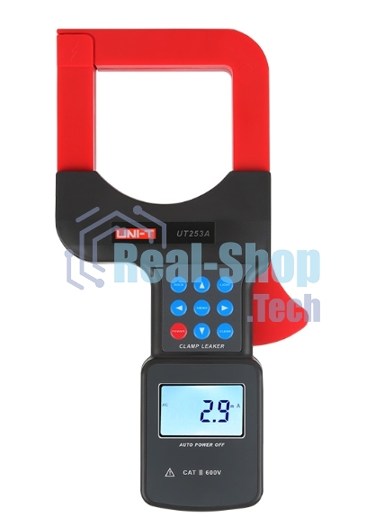 Токоизмерительные клещи UT253A, 600В, 1200А, 60МОм, увеличенные зажимы