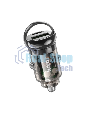 Автомобильное зарядное устройство Hoco Z53A 30Вт, USB, Type-C, черный, коробка