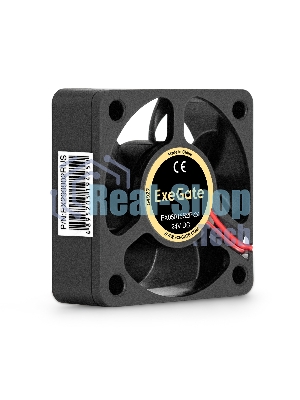 Вентилятор 24В DC ExeGate EX05015S2P-24 (50x50x15 мм, Sleeve bearing (подшипник скольжения), 2pin, 7000RPM, 32dBA)