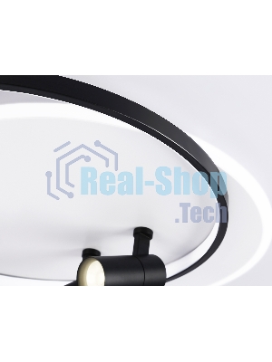 Светильник Ambrella light FL51392/1+2 WH/BK белый/черный 3000K-6400K 65W 560*480*120 (ПДУ РАДИО 2.4G)