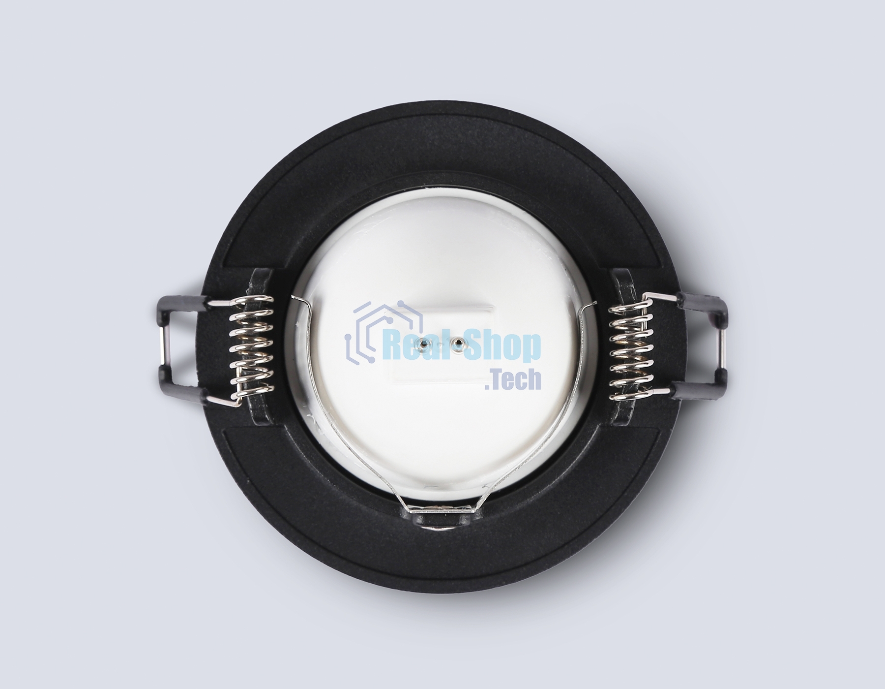 Встраиваемый точечный светильник Ambrella light TN102816 BK черный GU5.3 D80*28