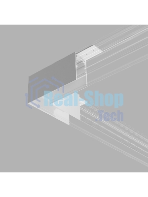 Slim Magnetic Коннектор угловой для накладного шинопровода белый 85090/11