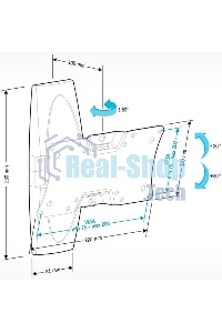 Кронштейн Holder LCDS-5062 белый