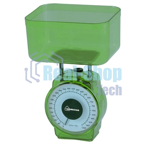 Весы кухонные механические HOMESTAR HS-3004М,зеленый