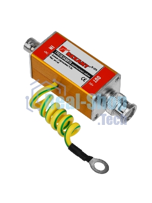 Грозозащита Rexant коаксиального кабеля BNC разъем