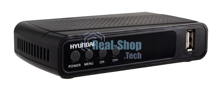 Цифровой TV ресивер HYUNDAI H-DVB520 черный