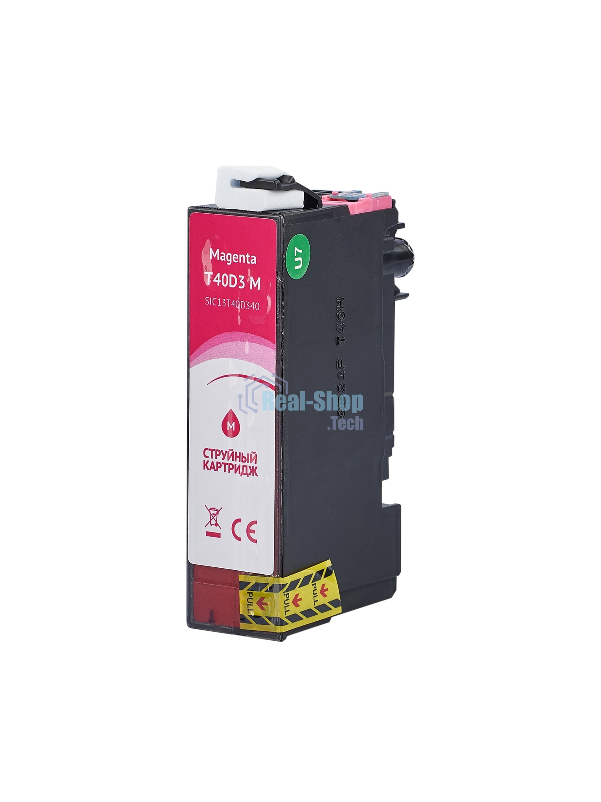 Картридж струйный Sakura C13T40D340 (T40D3 M) для Epson, пурпурный, 56 мл.