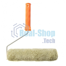 Валик Сибртех Фасадные работы, 250мм, ворс 18мм, D 36мм, D ручки 6 мм, полиакрил, полиэстер