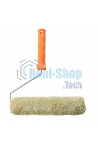 Валик Сибртех Фасадные работы, 250мм, ворс 18мм, D 36мм, D ручки 6 мм, полиакрил, полиэстер