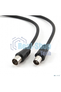 Кабель телевизионный Cablexpert, CCV-515-5M, Coaxial M/F, 5м