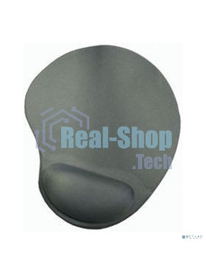 Коврик для мыши гелевый Buro BU-GEL/grey, серый, 230х205х25
