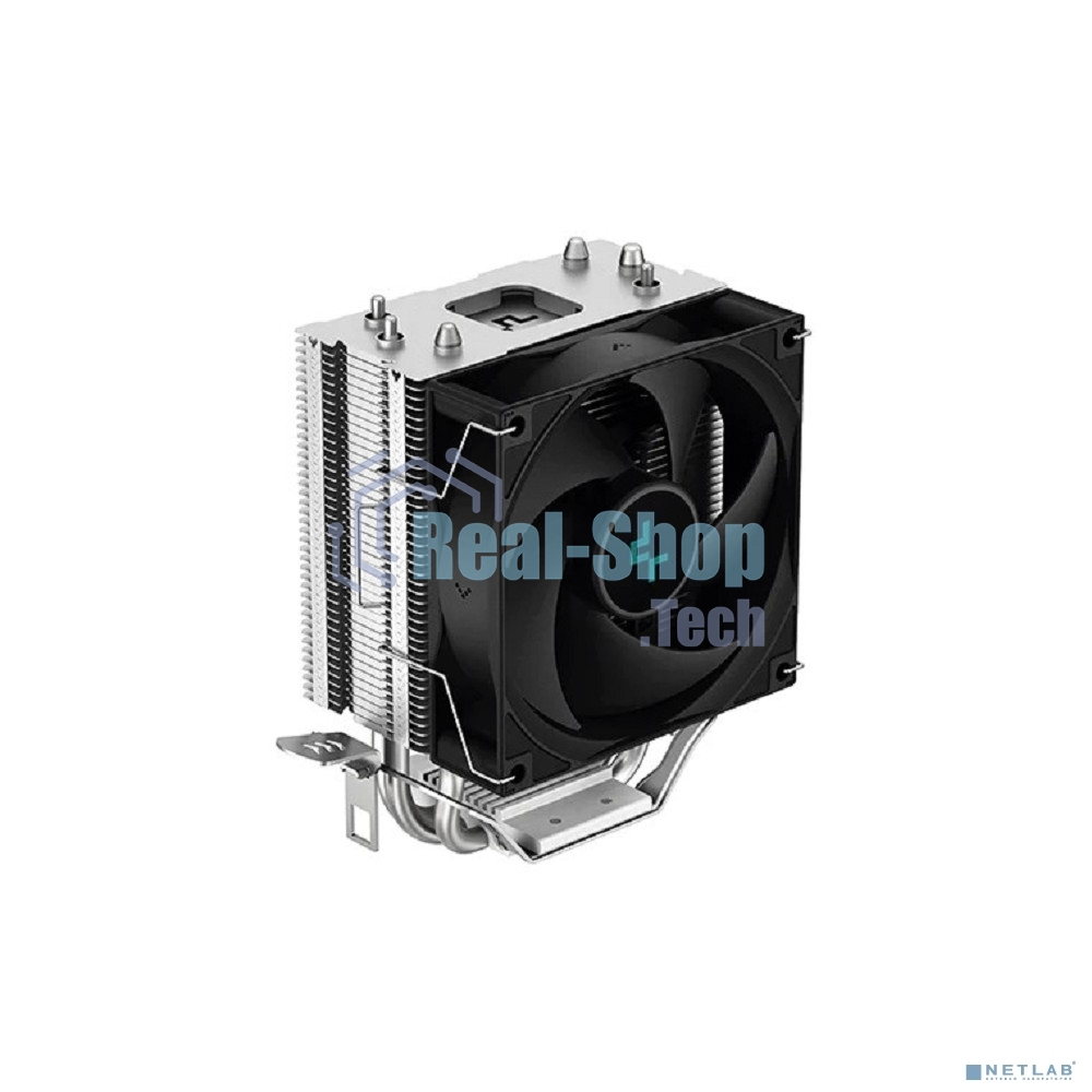 Кулер для процессора DEEPCOOL AG300 серебристый, 92 мм, алюминий/медь, 3050 об/мин, 30.5 дБ, 4 pin, 150 Вт, 129 мм