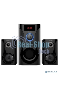 Акустическая система 2.1, 60W/BT/USB/SD/FM/ДУ Ginzzu GM-425