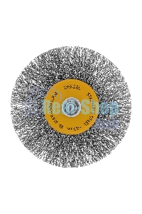 Набор щеток для дрели Denzel 5 Плоских 25-38-50-63-75 мм, шпилька, нерж. вит. проволока