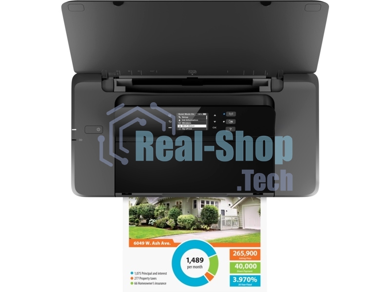 Принтер струйный HP OfficeJet 202 (N4K99C), A4, цветной, печ. до 10 стр/мин. (ч/б) до 7 стр/мин. (цвет), 1200 x 1200 dpi (ч/б) 1200 x 4800 dpi (цвет), USB, Wi-Fi