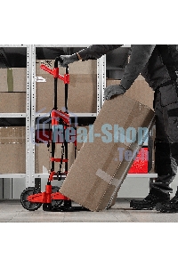 Тележка хозяйственная Matrix, складная, 2 колесная, грузоподъемность 150 кг