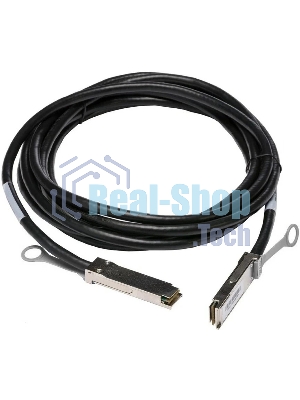 Пассивная кабельная сборка 100G, QSFP28, 30AWG, Passive, DAC, 1м Future Technologies FT-QSFP28-CabP-AWG30-1