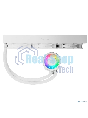 Система жидкостного охлаждения Arctic Cooling Liquid Freezer III Pro 360 ARGB Whte ACFRE00188A белый 120мм алюминий+медь 2500rpm 31db 4-pin