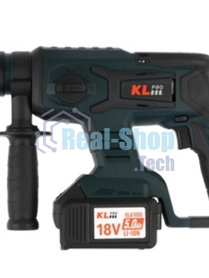 Профессиональный аккумуляторный кусторез KLPRO KLBCBU18-50 (18В, Li-ion-2шт 5,0А·ч, ЗУ 4,5А 1300об/мин)