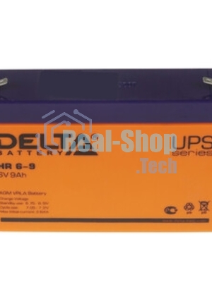 Батарея для ИБП Delta HR 6-9 (634W) (6V, 9Ah)