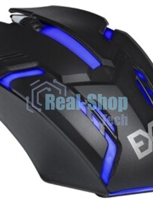 Мышь проводная ExeGate Gaming Standard Laser GML-17 черный, 1200 dpi, USB, кнопки - 3