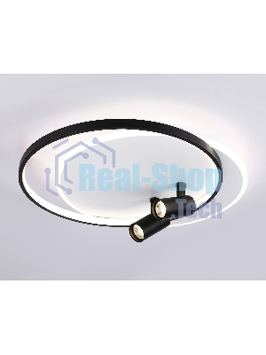 Светильник Ambrella light FL51392/1+2 WH/BK белый/черный 3000K-6400K 65W 560*480*120 (ПДУ РАДИО 2.4G)
