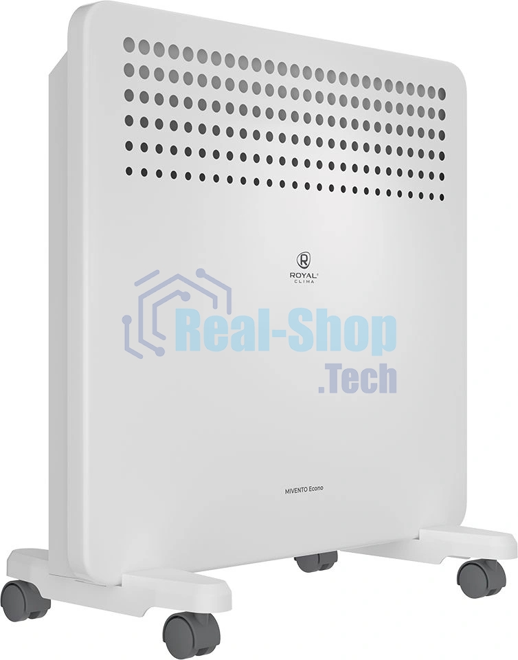 Конвектор электрический Royal Clima MIVENTO Econo REC-MIE1000M белый, 15 м², 1000 Вт, термостат