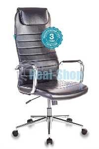 Кресло руководителя Бюрократ Chair Brt KB-9N/ECO/BLACK (1140275) черный